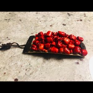 Lucky Brand, Beaded Cuff Bracelet